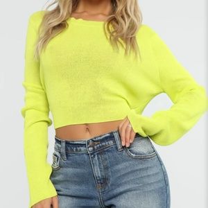 Fashion Nova "You Know What I Mean" Top -XL